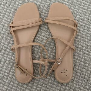 a new day strapping neutral sandal